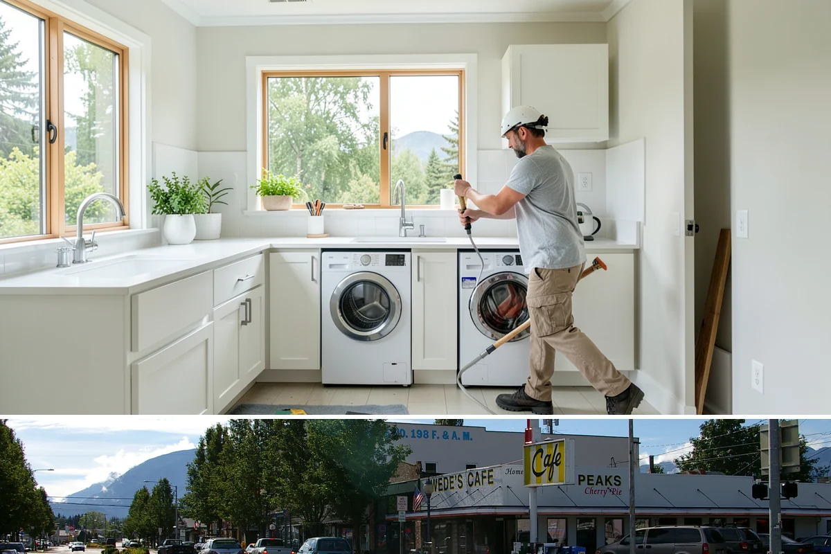 Window Well Installation in North Bend, King County, WA - Window well excavation and drainage work go best in drier months when soil is stable and groundwater is low.