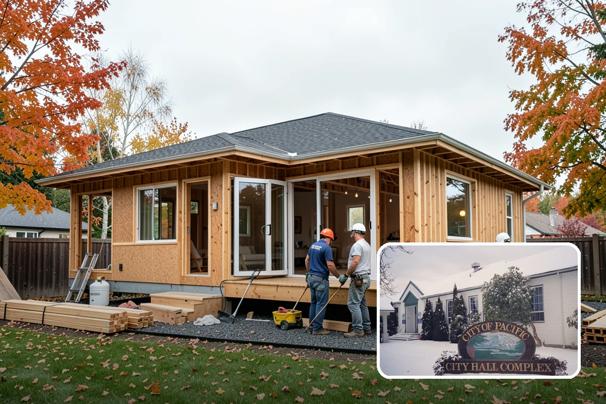 Window Well Installation in Pacific, King County, WA - Retains soil and prevents collapse around windows