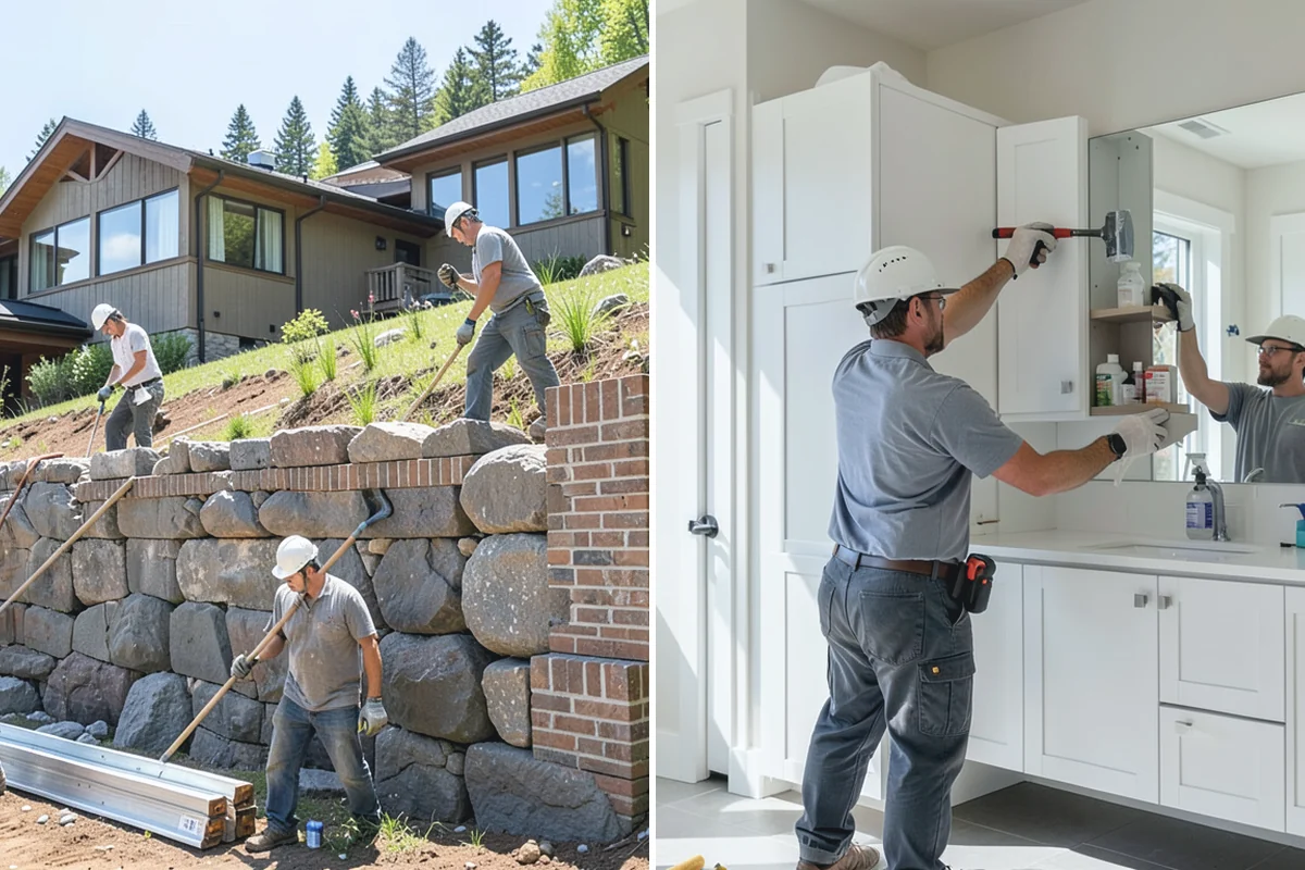 Window Well Installation in Roy, Pierce County, WA - Excavate around the below-grade window opening