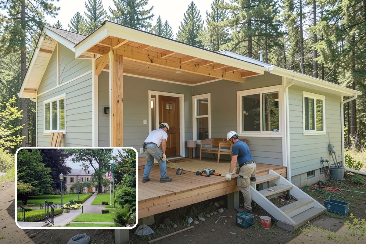 Window Well Installation in Woodinville, King County, WA - Retains soil and prevents collapse around windows