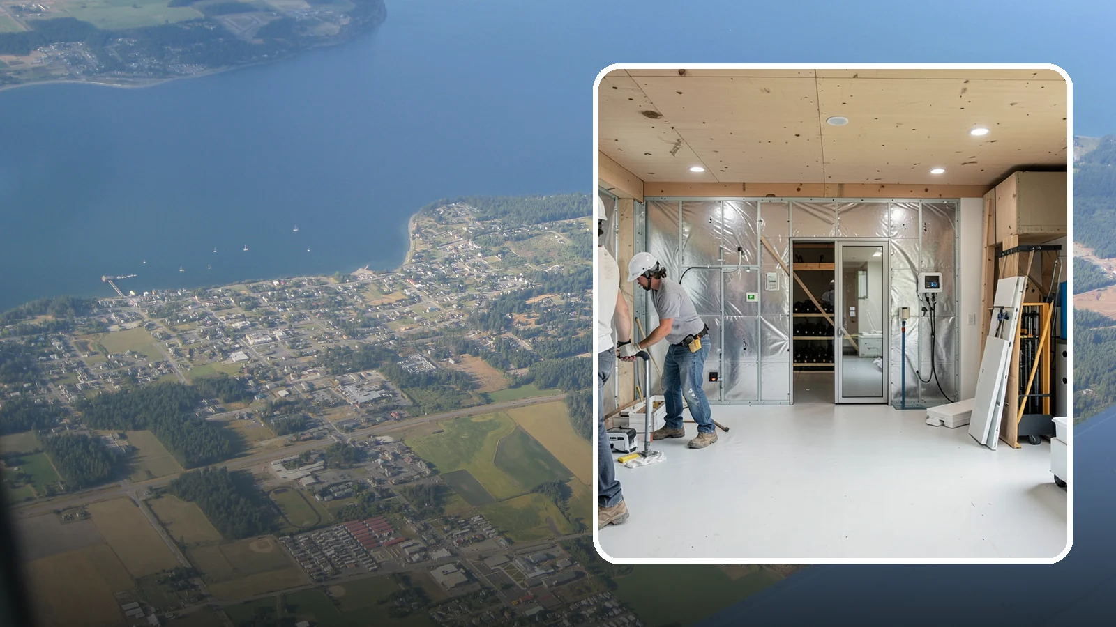 Wine Cellar Construction in Coupeville, Island County, WA - We construct climate-controlled wine cellars that protect your collection at ideal temperature and humidity.
