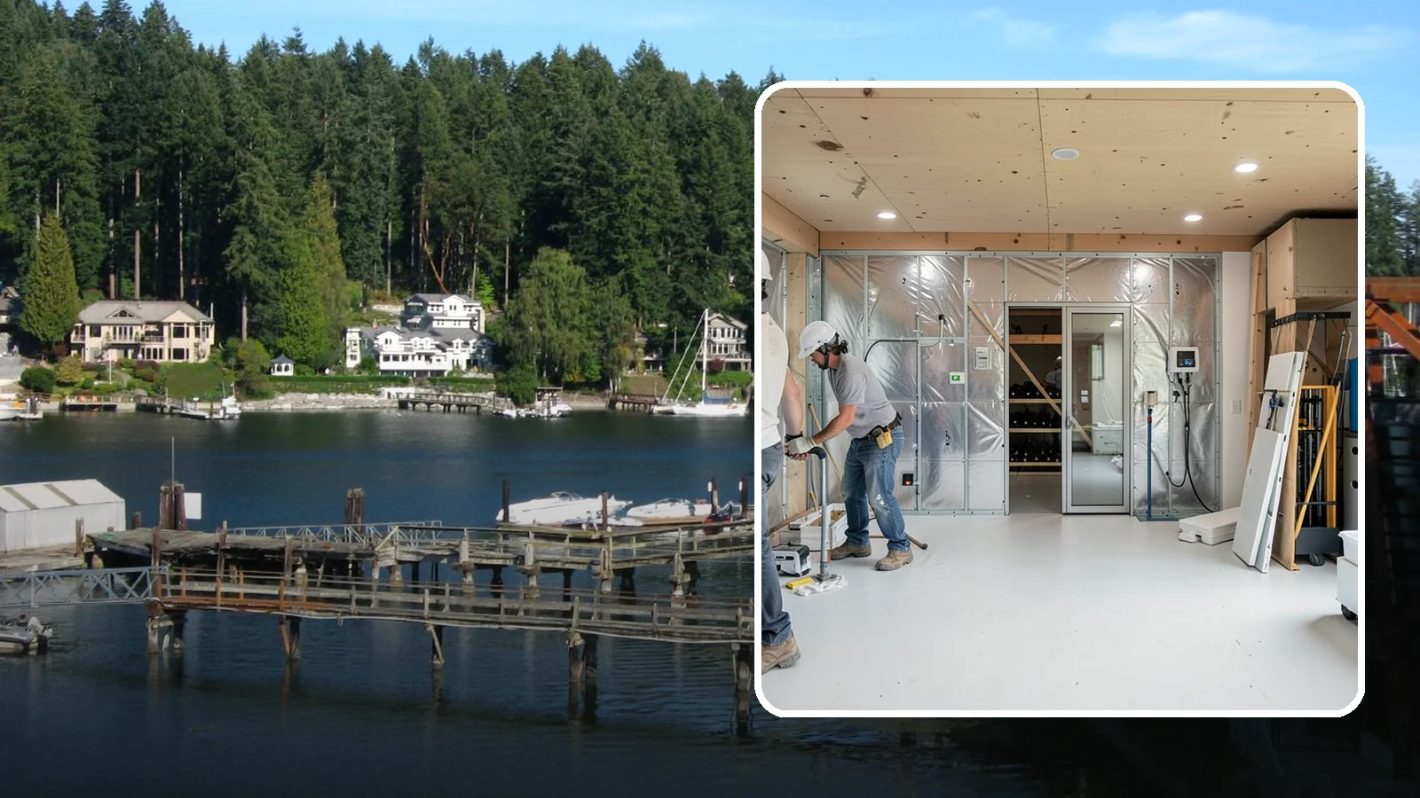 Wine Cellar Construction in Gig Harbor, Pierce County, WA - We construct climate-controlled wine cellars that protect your collection at ideal temperature and humidity.