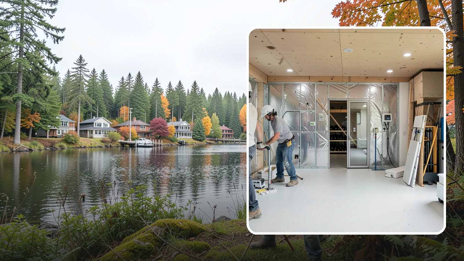 Wine Cellar Construction in La Conner, Skagit County, WA - We construct climate-controlled wine cellars that protect your collection at ideal temperature and humidity.