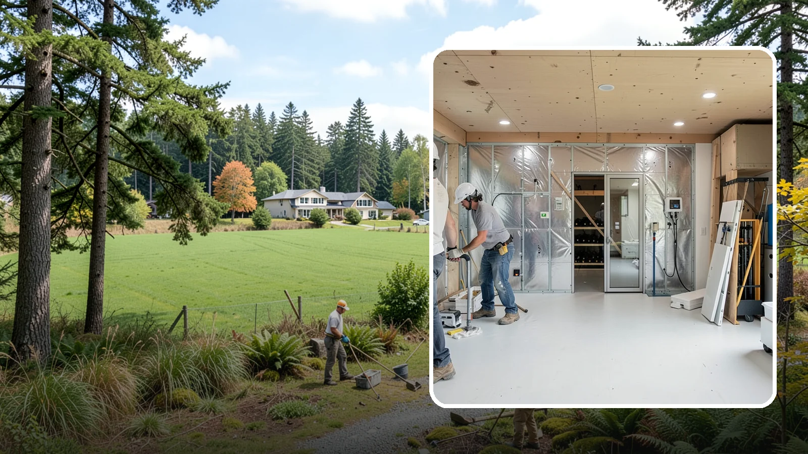 Wine Cellar Construction in Lyman, Skagit County, WA - We construct climate-controlled wine cellars that protect your collection at ideal temperature and humidity.