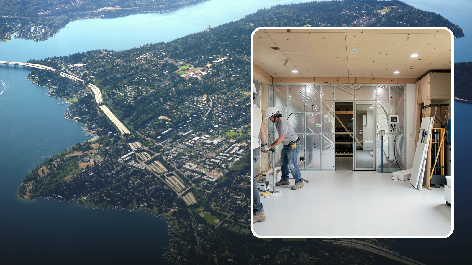 Wine Cellar Construction in Mercer Island, King County, WA - We construct climate-controlled wine cellars that protect your collection at ideal temperature and humidity.