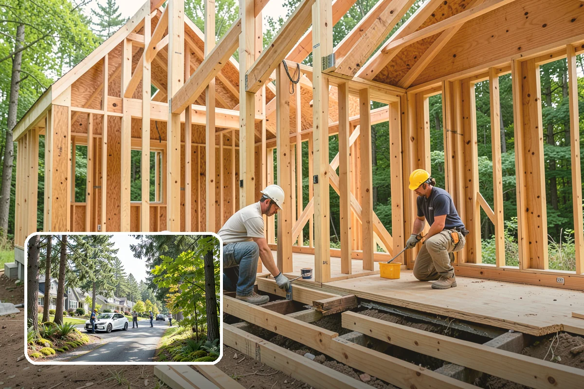 Wine Cellar Construction in Normandy Park, King County, WA - Sealed insulation and vapor barriers for stable conditions