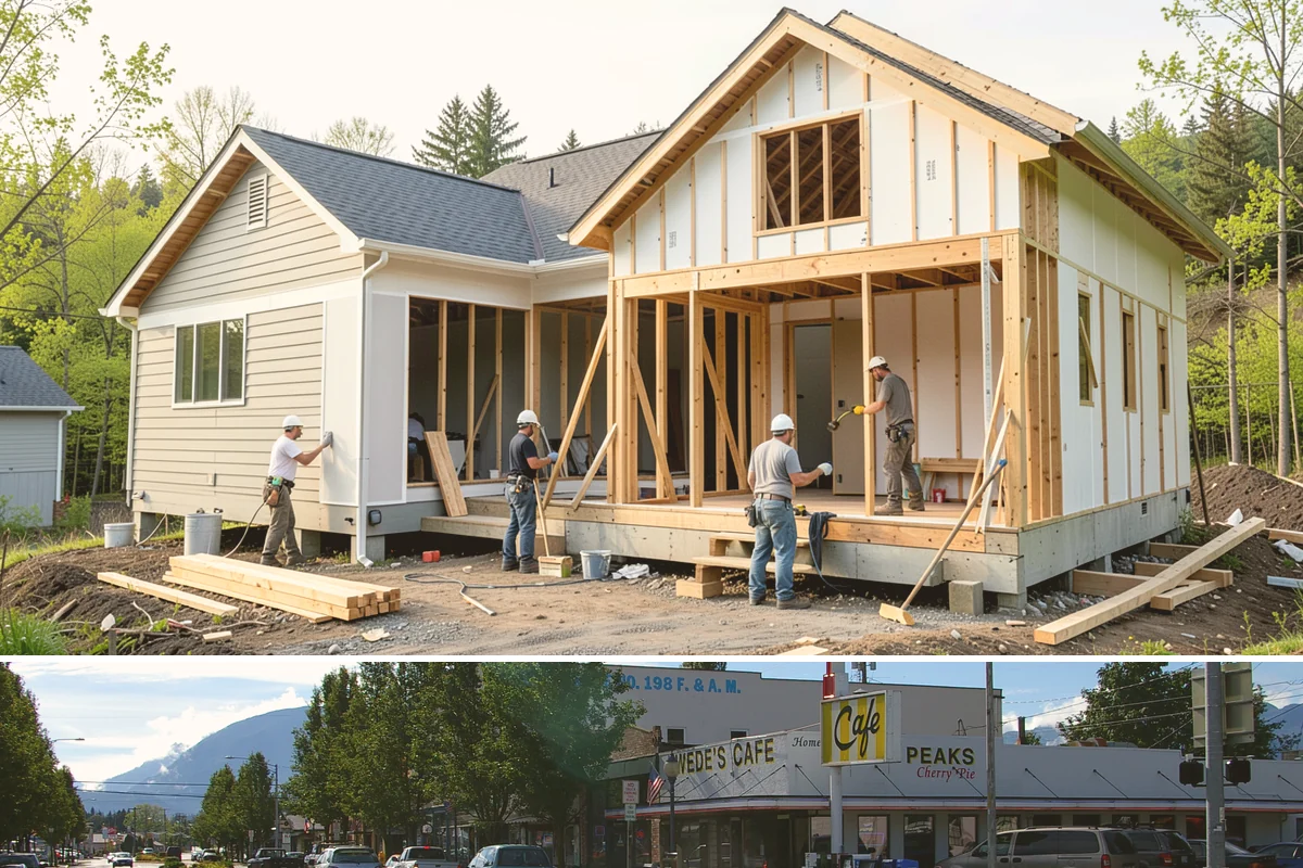 Wine Cellar Construction in North Bend, King County, WA - Wine cellars can be built any time of year since the work and climate control are entirely interior.
