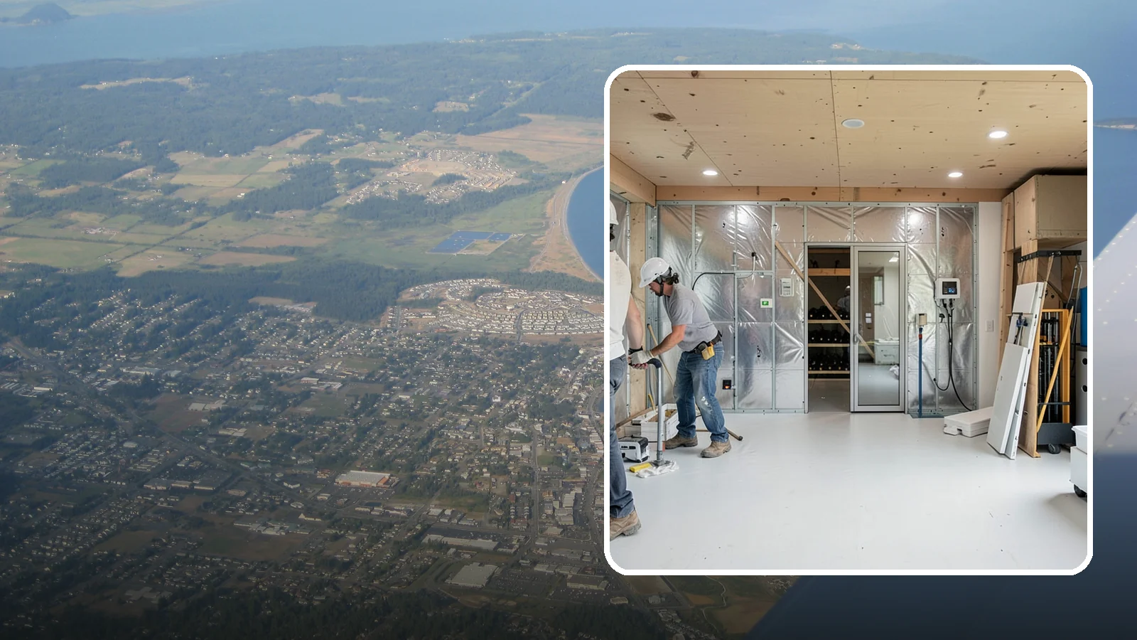 Wine Cellar Construction in Oak Harbor, Island County, WA - We construct climate-controlled wine cellars that protect your collection at ideal temperature and humidity.