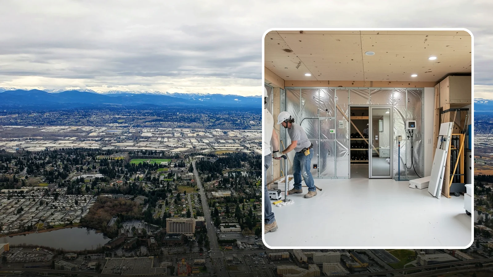 Wine Cellar Construction in SeaTac, King County, WA - We construct climate-controlled wine cellars that protect your collection at ideal temperature and humidity.