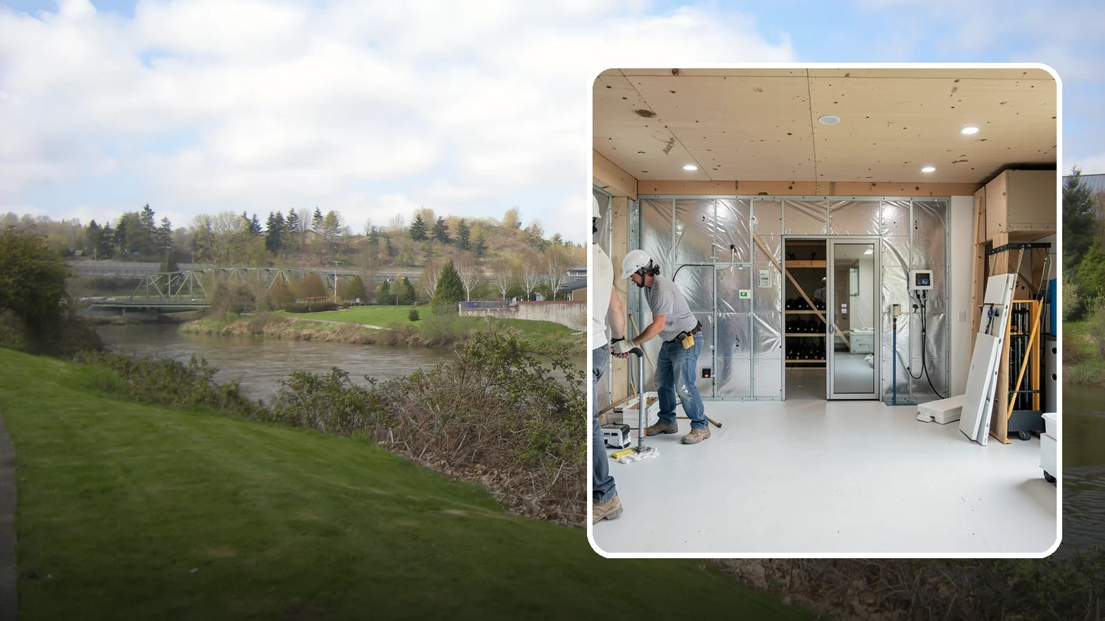 Wine Cellar Construction in Tukwila, King County, WA - We construct climate-controlled wine cellars that protect your collection at ideal temperature and humidity.