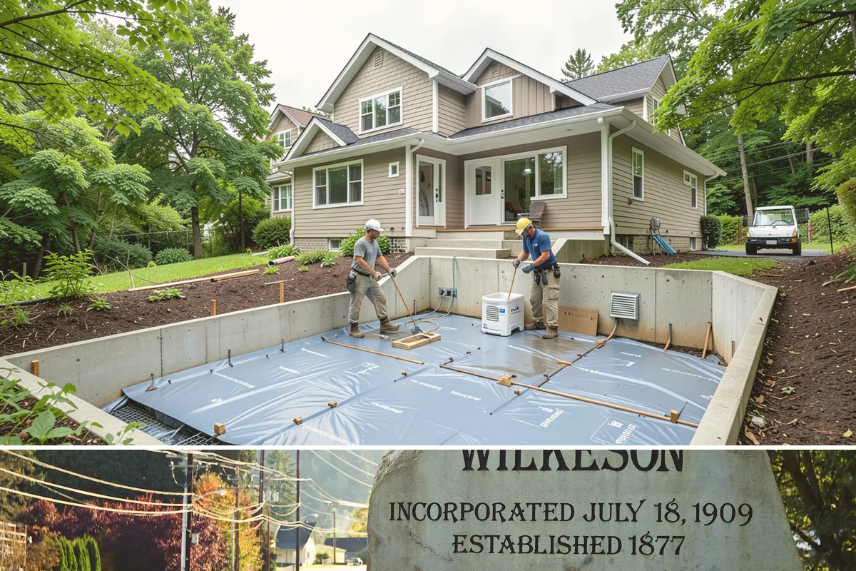Wine Cellar Construction in Wilkeson, Pierce County, WA - Wine cellars can be built any time of year since the work and climate control are entirely interior.
