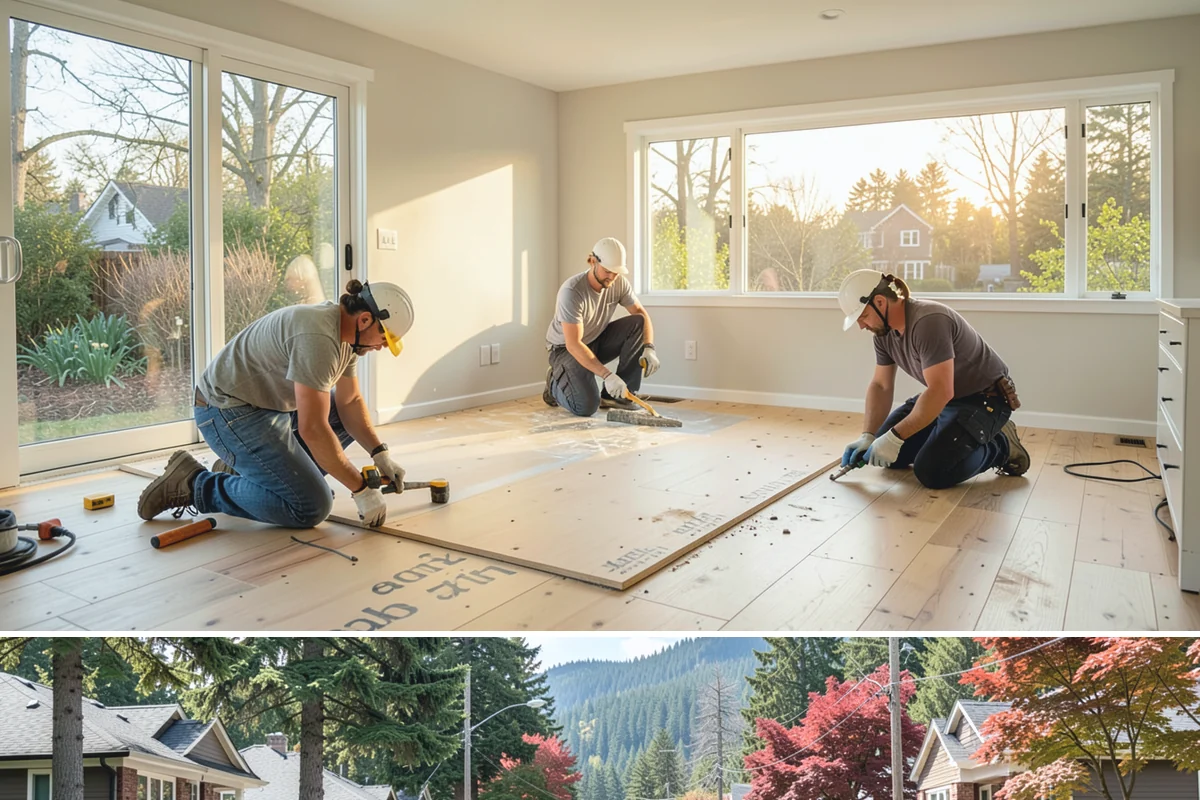 Wine Fridge Installation in Hunts Point, King County, WA - Wine fridge installation fits any season and is easily added during a cabinetry project.