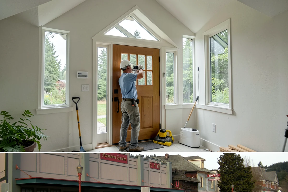 Wine Fridge Installation in Issaquah, King County, WA - Wine fridge installation fits any season and is easily added during a cabinetry project.