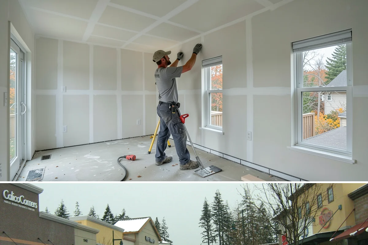 Wine Fridge Installation in Mill Creek, Snohomish County, WA - Wine fridge installation fits any season and is easily added during a cabinetry project.