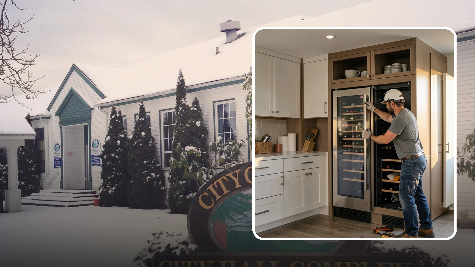 Wine Fridge Installation in Pacific, King County, WA - Installing a built-in or freestanding wine fridge with proper ventilation and a dedicated electrical connection.
