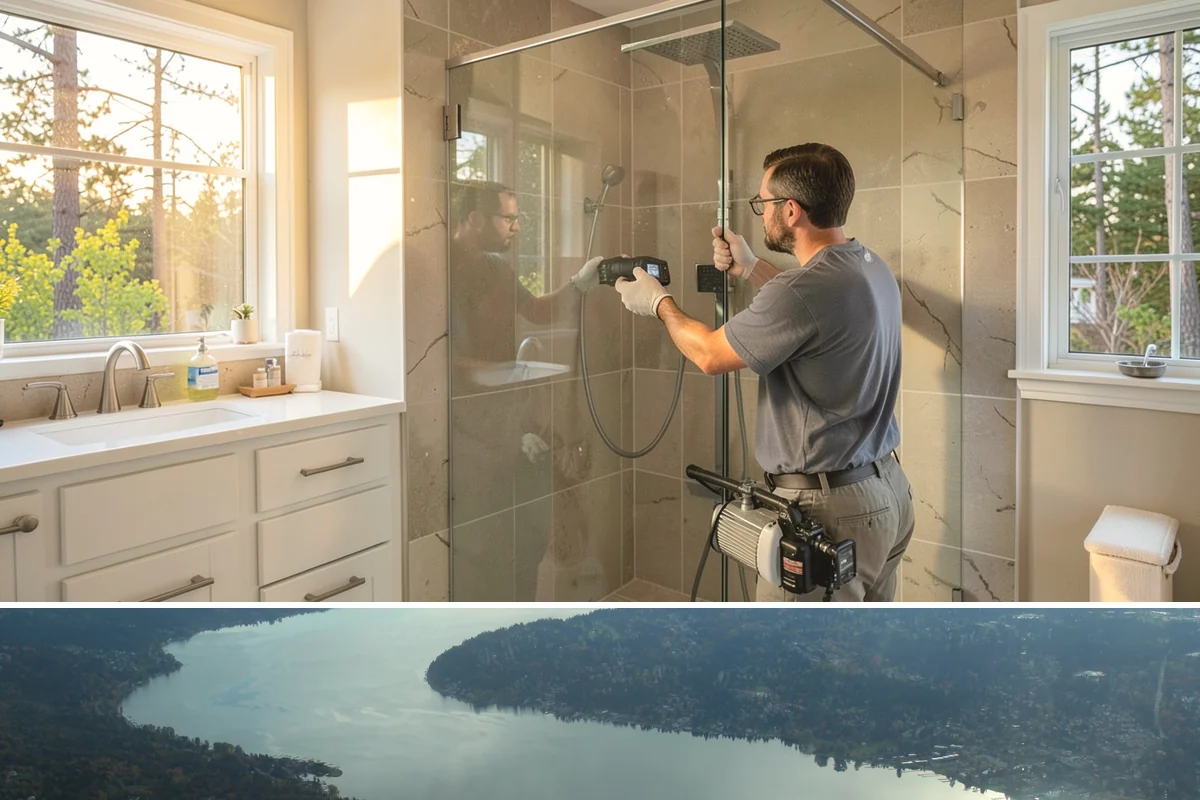 Wine Fridge Installation in Sammamish, King County, WA - Wine fridge installation fits any season and is easily added during a cabinetry project.