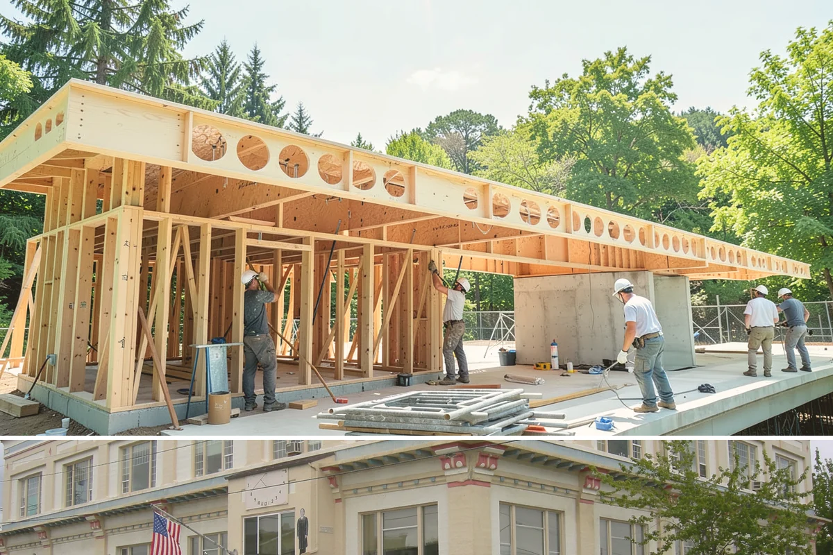Wine Rack Construction in Anacortes, Skagit County, WA - Custom wine storage is interior work that can be built any time of year.