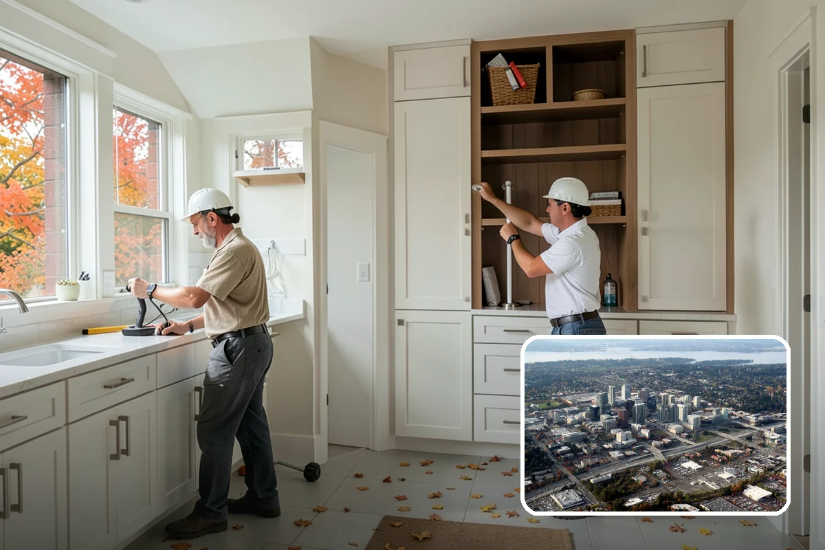 Wine Rack Construction in Bellevue, King County, WA - Organized, accessible storage for your collection