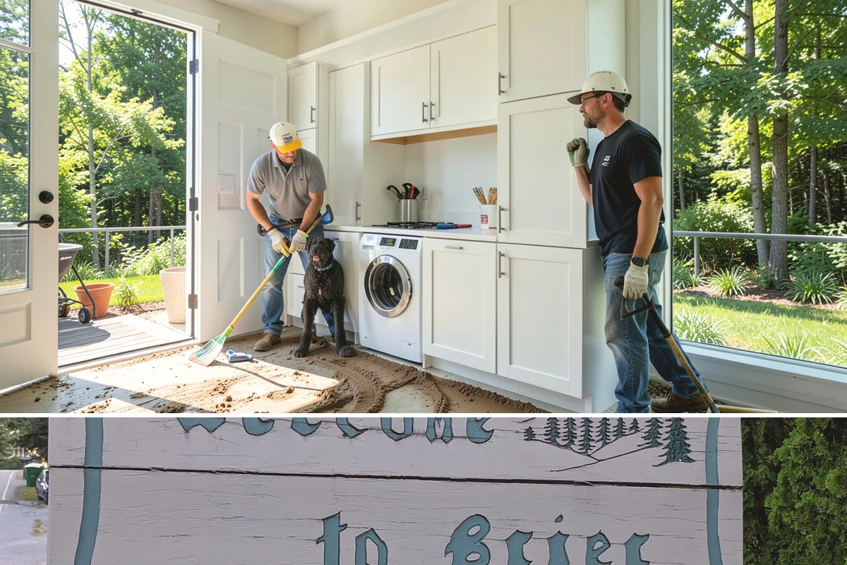 Wine Rack Construction in Brier, Snohomish County, WA - Custom wine storage is interior work that can be built any time of year.