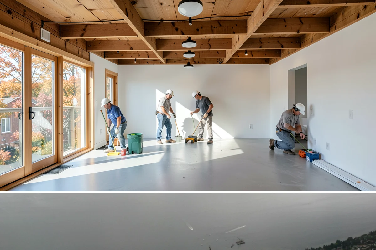 Wine Rack Construction in Des Moines, King County, WA - Custom wine storage is interior work that can be built any time of year.