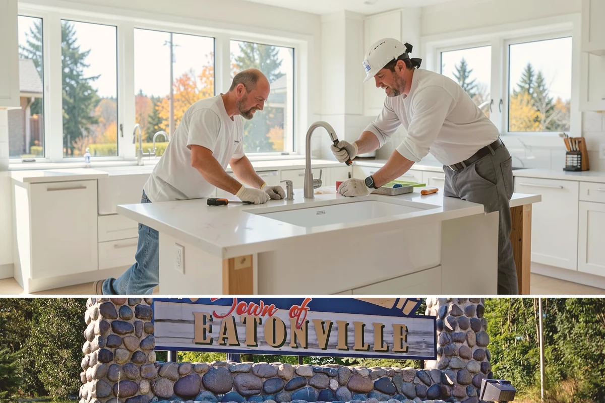 Wine Rack Construction in Eatonville, Pierce County, WA - Custom wine storage is interior work that can be built any time of year.