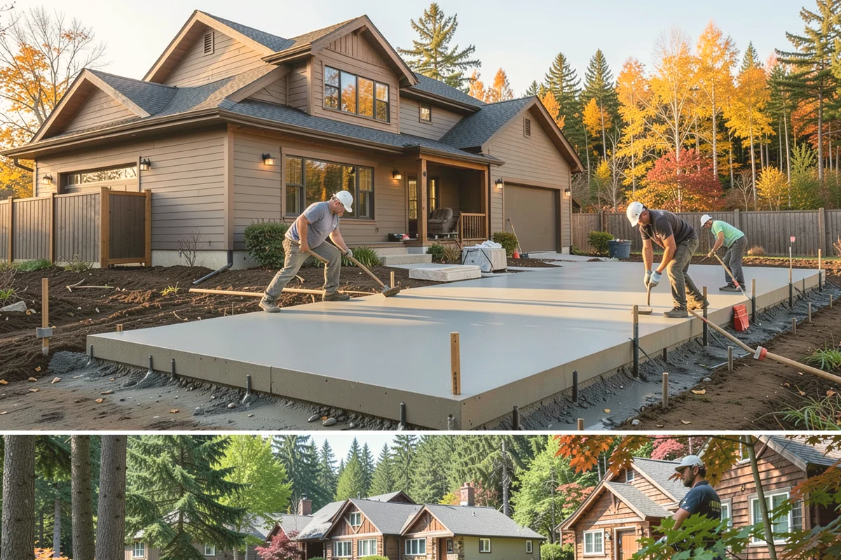 Wine Rack Construction in Edgewood, Pierce County, WA - Custom wine storage is interior work that can be built any time of year.