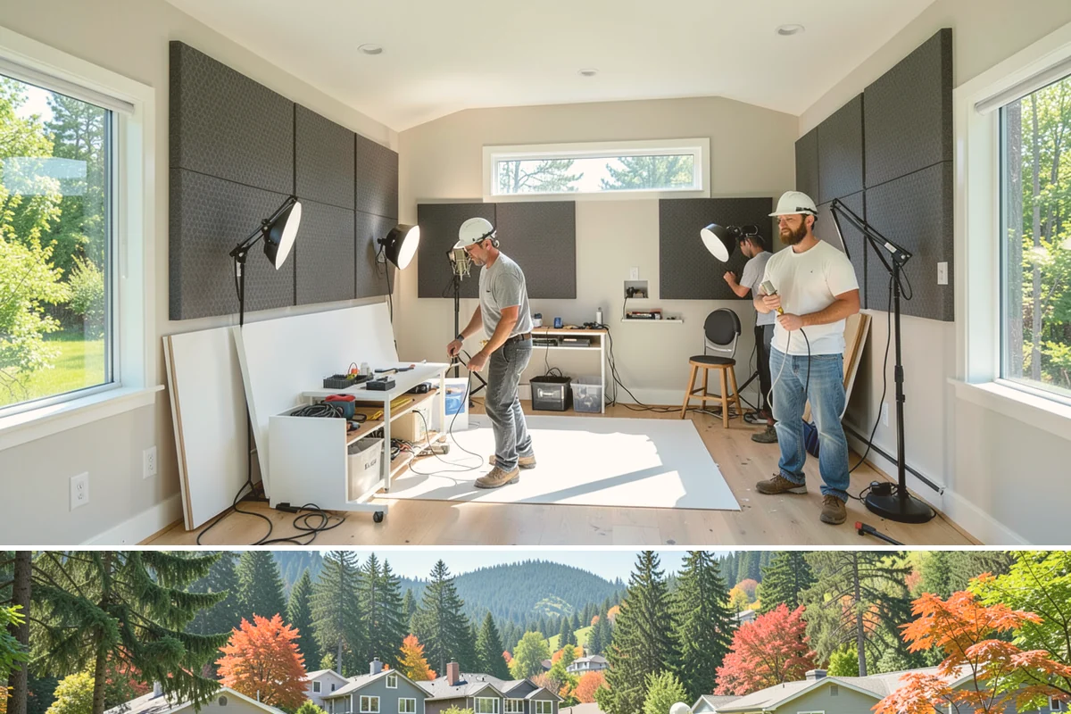 Wine Rack Construction in Fircrest, Pierce County, WA - Custom wine storage is interior work that can be built any time of year.
