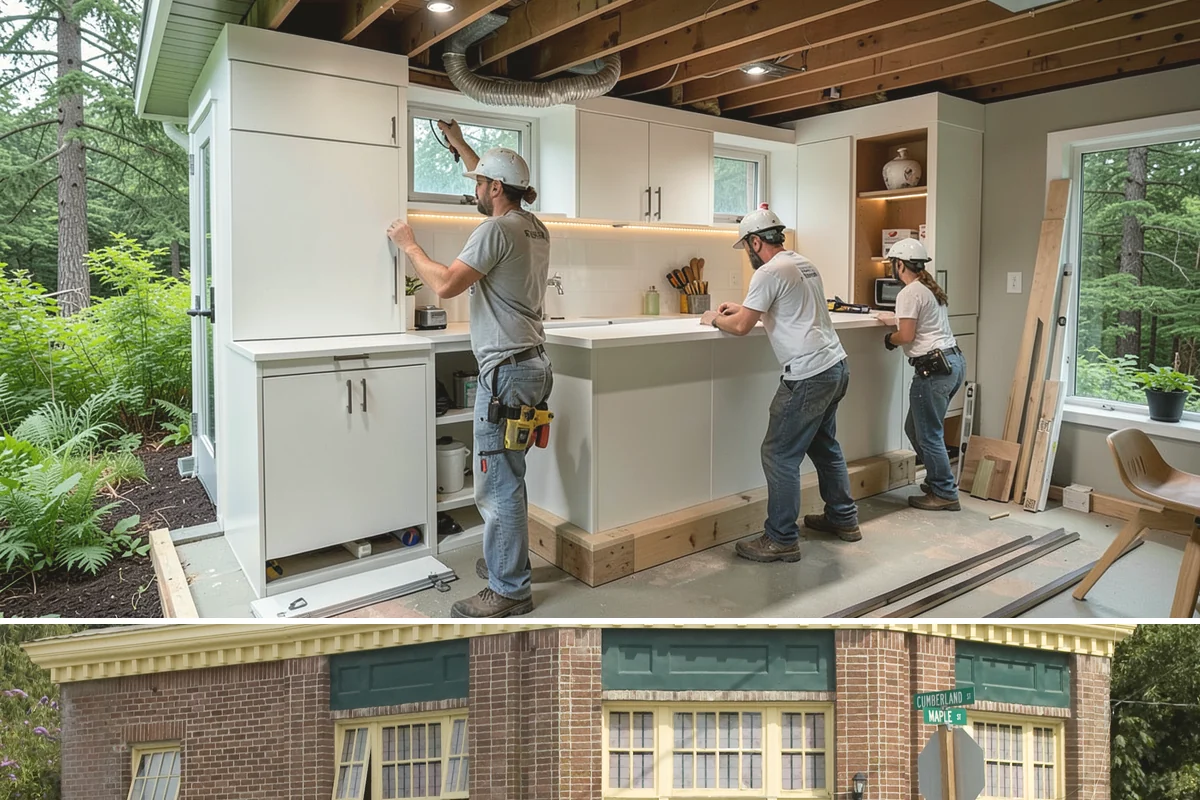 Wine Rack Construction in Hamilton, Skagit County, WA - Custom wine storage is interior work that can be built any time of year.