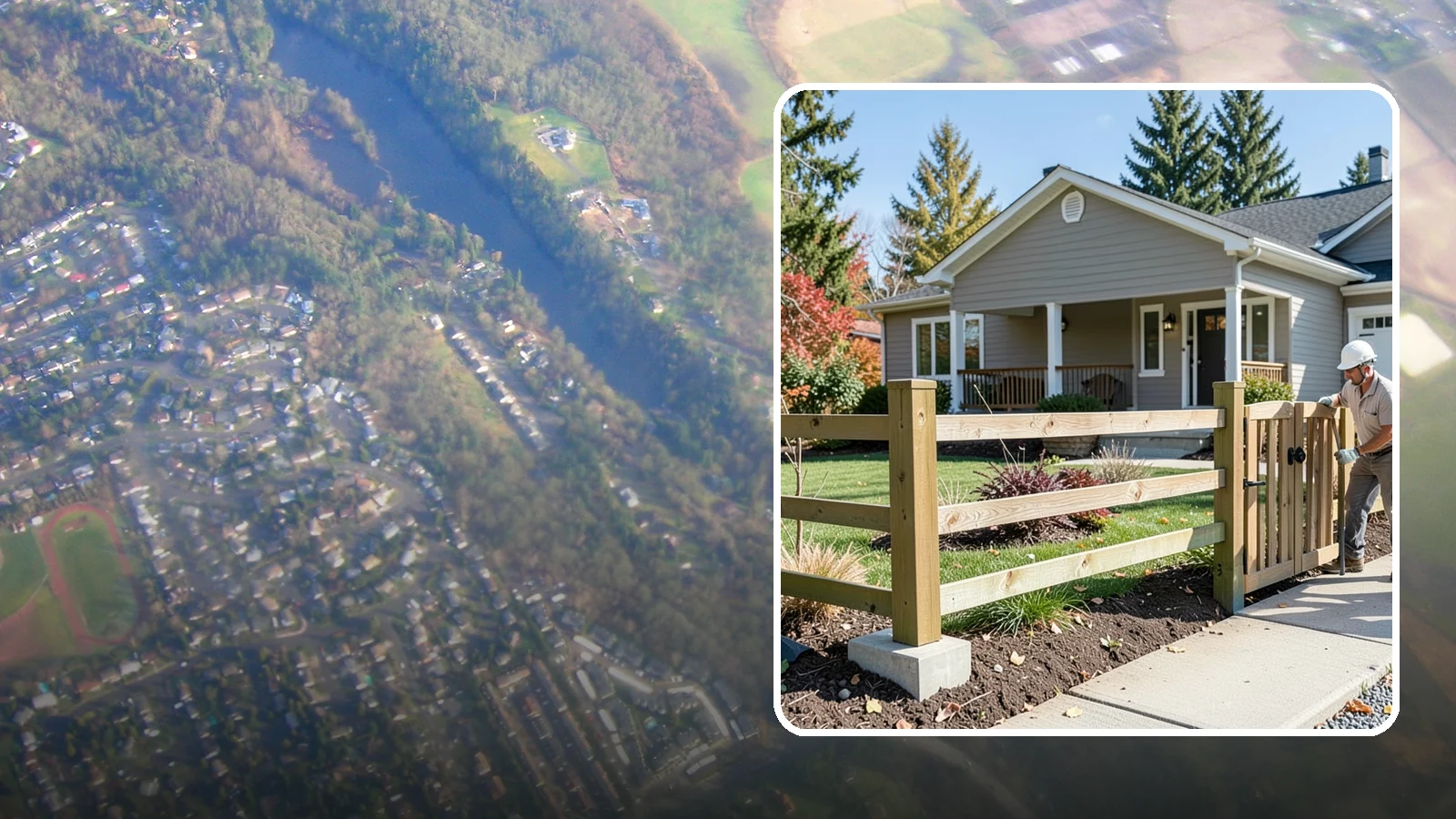 Wood Fence Installation in Algona, King County, WA - A classic wood fence built with weather-tolerant lumber and solid footings for lasting Northwest performance.