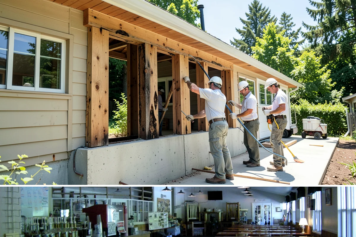 Wood Fence Installation in Black Diamond, King County, WA - Dry summer months let concrete footings cure firmly before the wet season loosens soil.