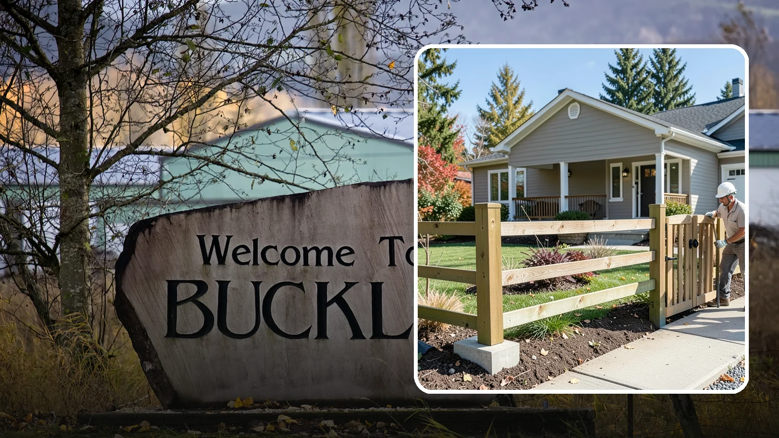 Wood Fence Installation in Buckley, Pierce County, WA - A classic wood fence built with weather-tolerant lumber and solid footings for lasting Northwest performance.
