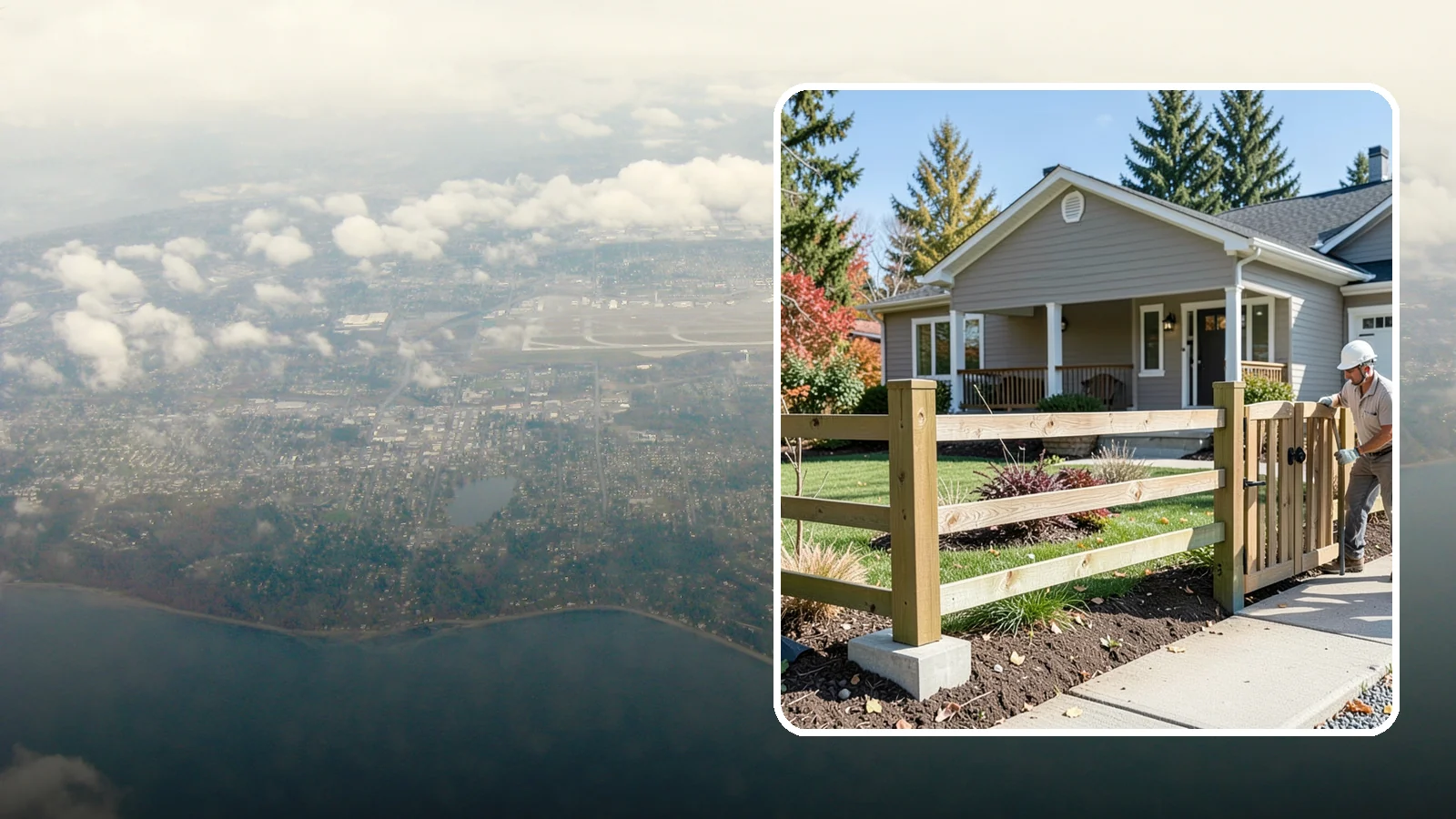 Wood Fence Installation in Burien, King County, WA - A classic wood fence built with weather-tolerant lumber and solid footings for lasting Northwest performance.