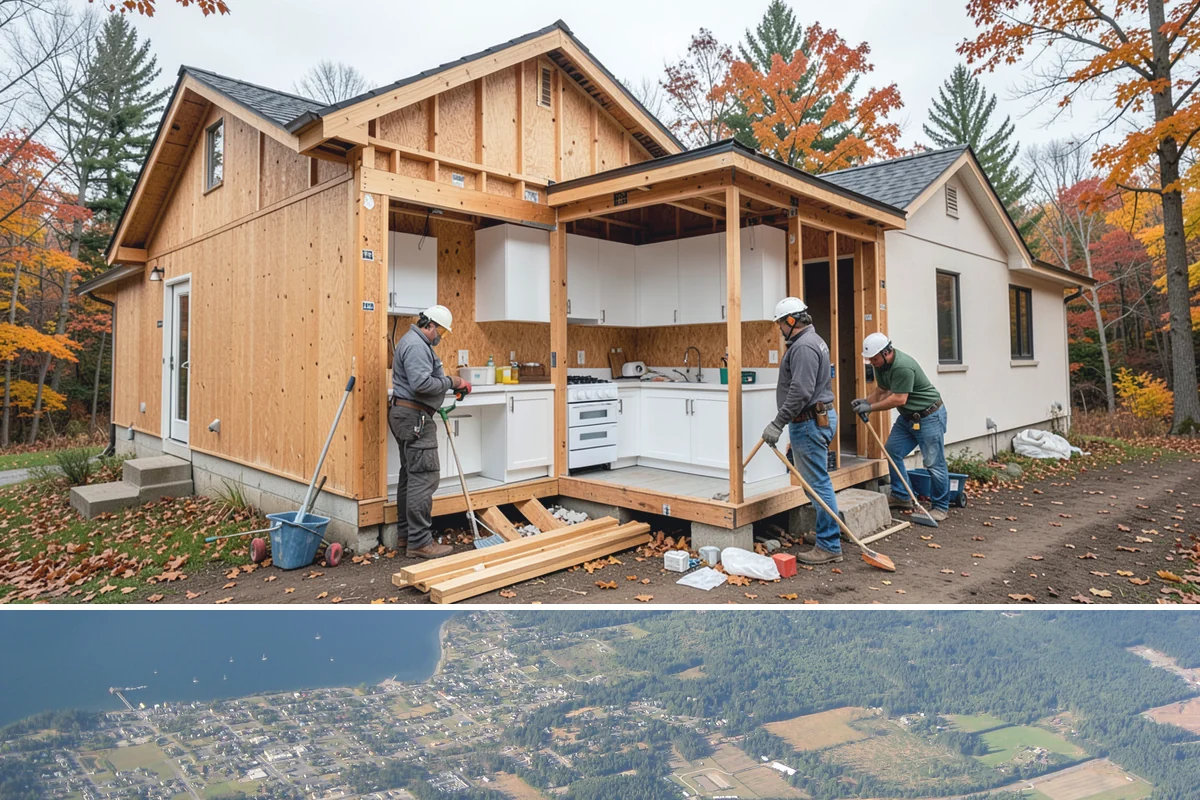 Wood Fence Installation in Coupeville, Island County, WA - Dry summer months let concrete footings cure firmly before the wet season loosens soil.