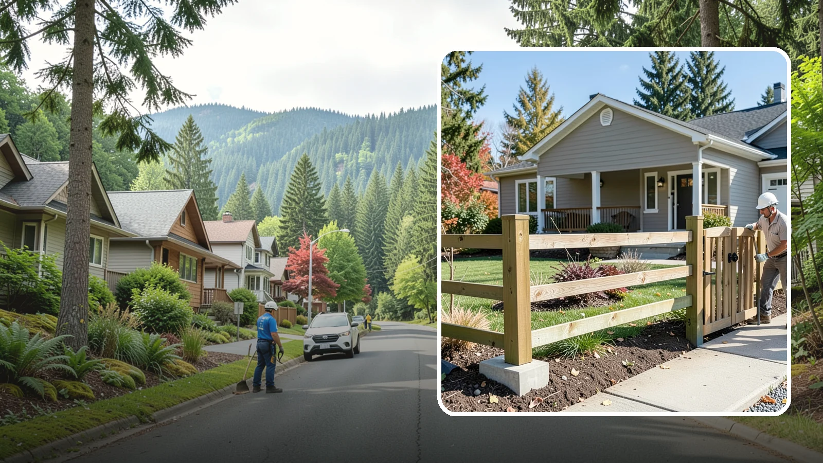 Wood Fence Installation in Darrington, Snohomish County, WA - A classic wood fence built with weather-tolerant lumber and solid footings for lasting Northwest performance.