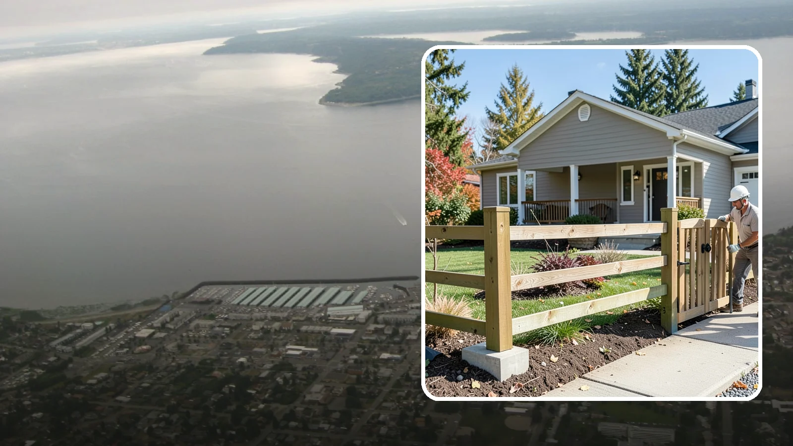 Wood Fence Installation in Des Moines, King County, WA - A classic wood fence built with weather-tolerant lumber and solid footings for lasting Northwest performance.