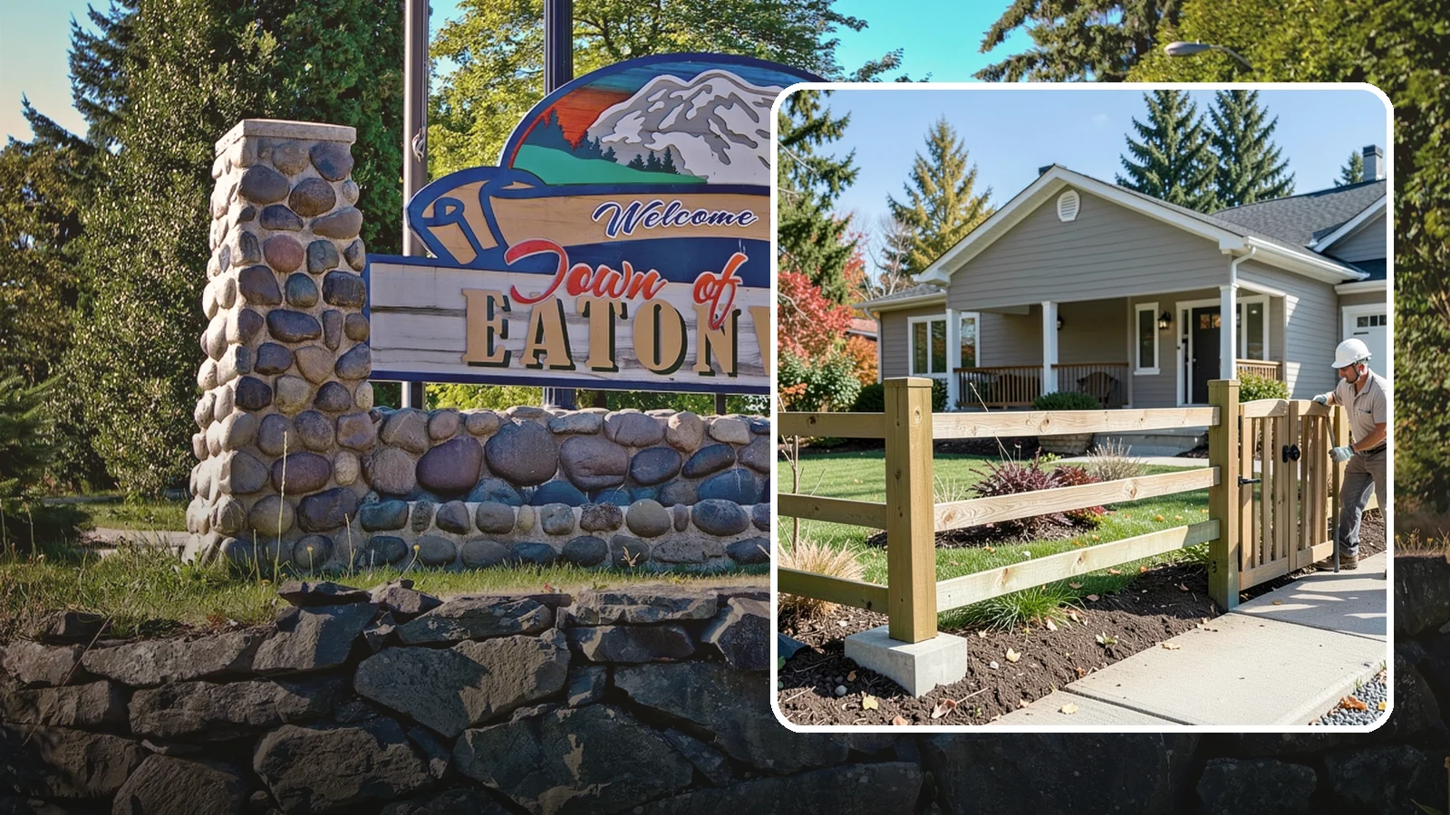 Wood Fence Installation in Eatonville, Pierce County, WA - A classic wood fence built with weather-tolerant lumber and solid footings for lasting Northwest performance.