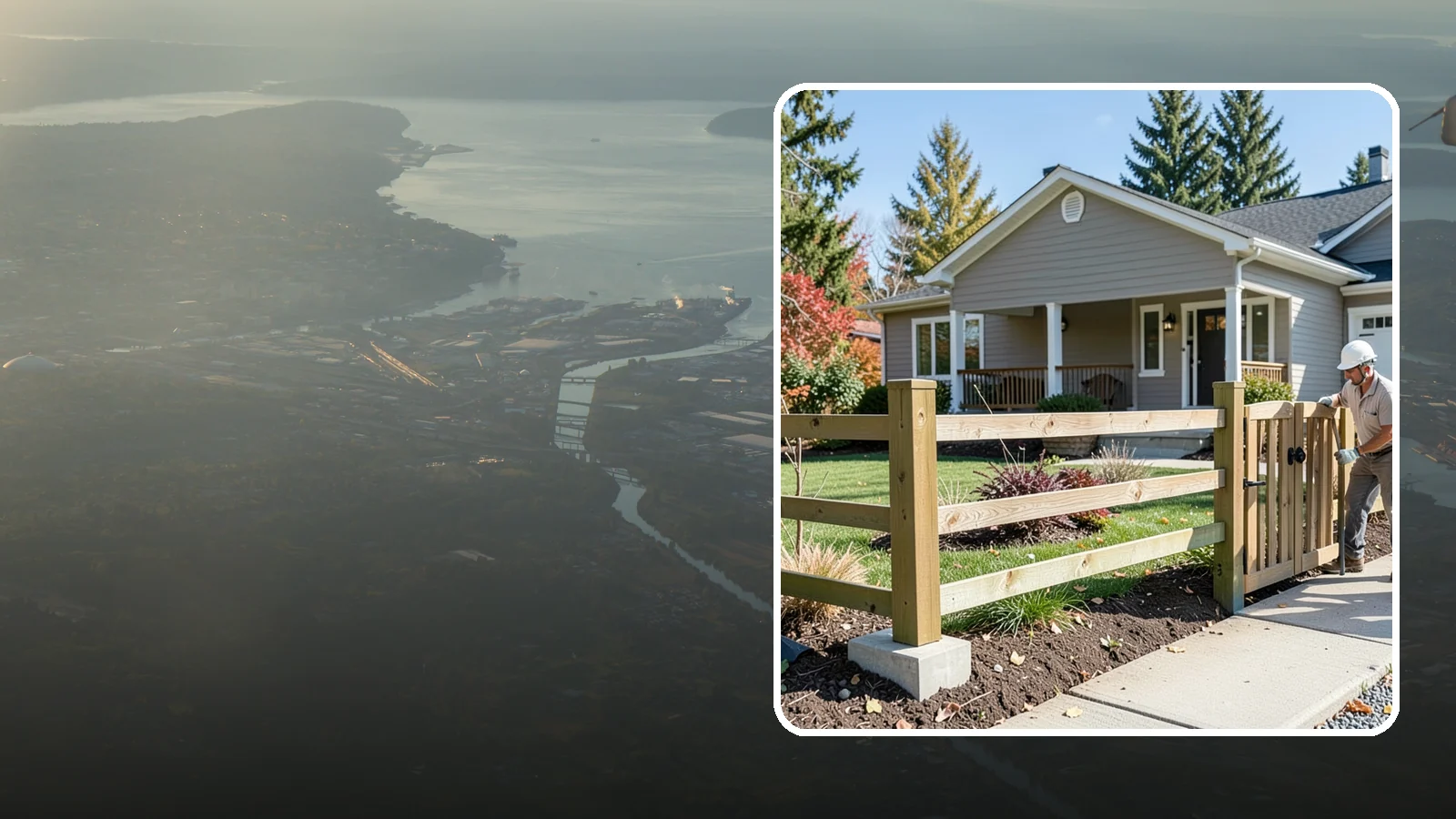 Wood Fence Installation in Fife, Pierce County, WA - A classic wood fence built with weather-tolerant lumber and solid footings for lasting Northwest performance.