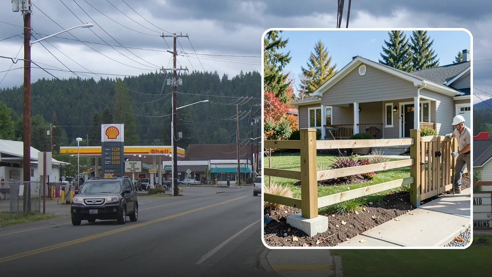 Wood Fence Installation in Granite Falls, Snohomish County, WA - A classic wood fence built with weather-tolerant lumber and solid footings for lasting Northwest performance.