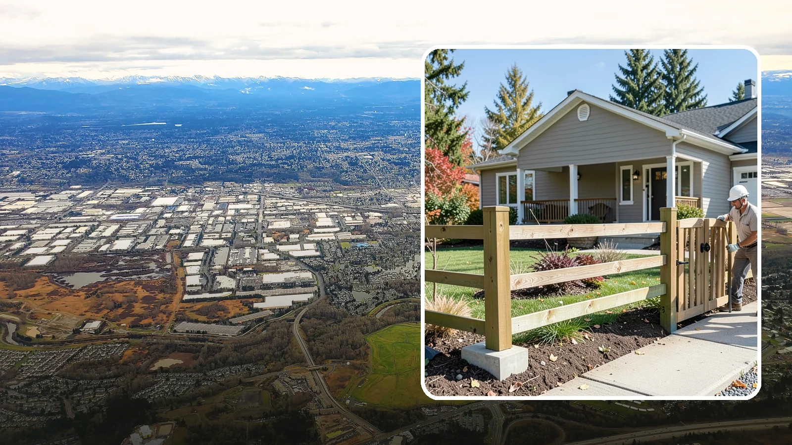 Wood Fence Installation in Kent, King County, WA - A classic wood fence built with weather-tolerant lumber and solid footings for lasting Northwest performance.