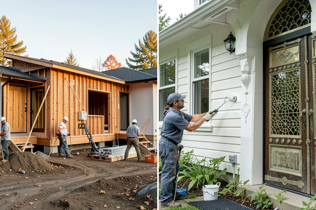 Wood Fence Installation in Lake Forest Park, King County, WA - Mark the layout and confirm property lines and setbacks