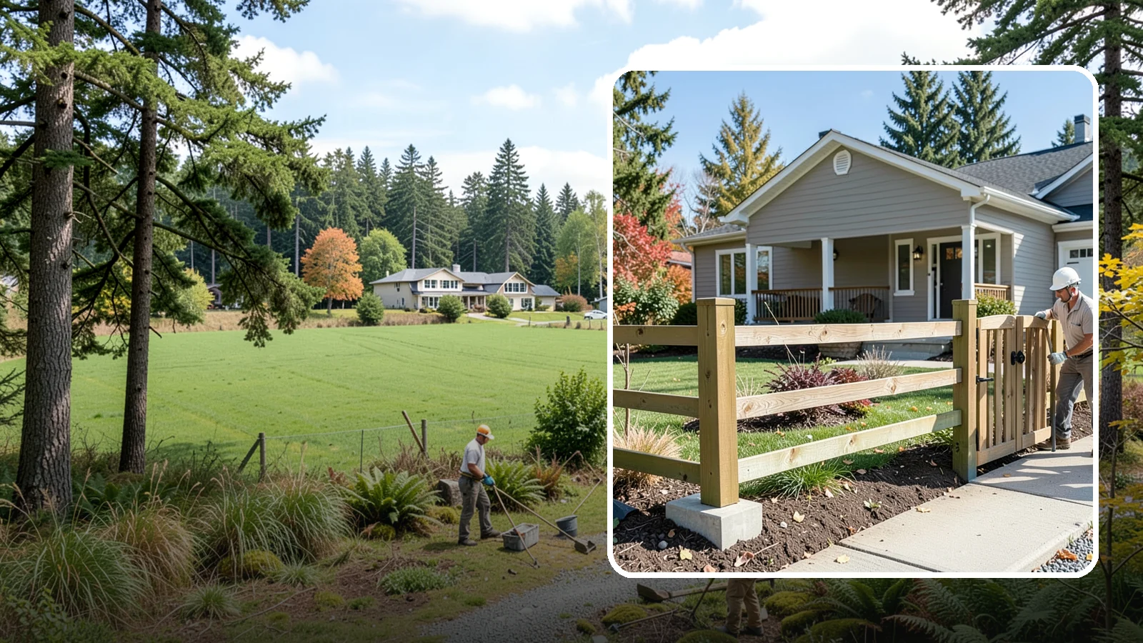 Wood Fence Installation in Lyman, Skagit County, WA - A classic wood fence built with weather-tolerant lumber and solid footings for lasting Northwest performance.