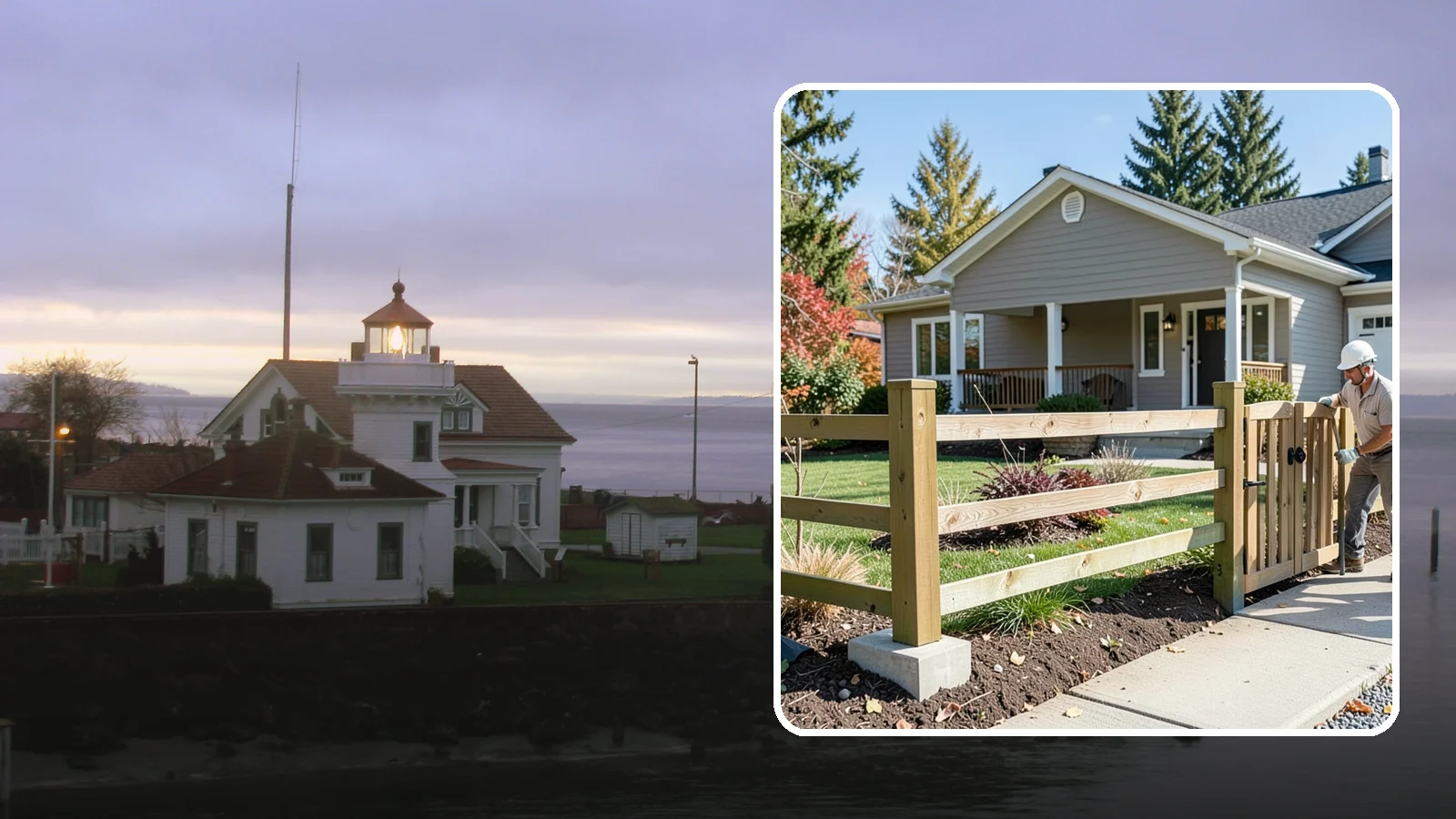 Wood Fence Installation in Mukilteo, Snohomish County, WA - A classic wood fence built with weather-tolerant lumber and solid footings for lasting Northwest performance.