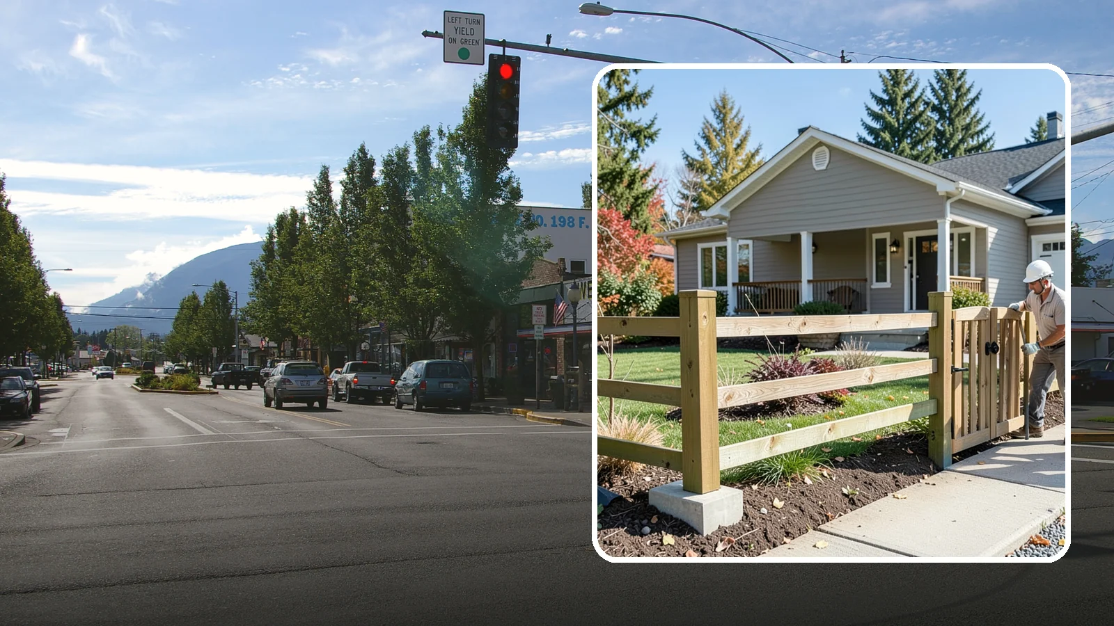 Wood Fence Installation in North Bend, King County, WA - A classic wood fence built with weather-tolerant lumber and solid footings for lasting Northwest performance.