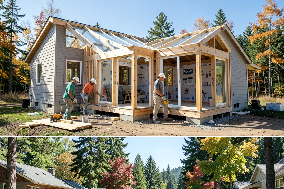 Wood Fence Installation in Orting, Pierce County, WA - Dry summer months let concrete footings cure firmly before the wet season loosens soil.