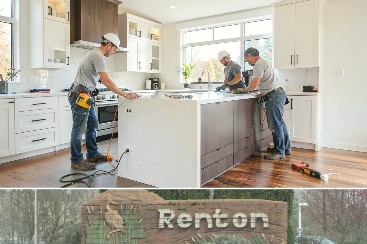 Wood Fence Installation in Renton, King County, WA - Dry summer months let concrete footings cure firmly before the wet season loosens soil.