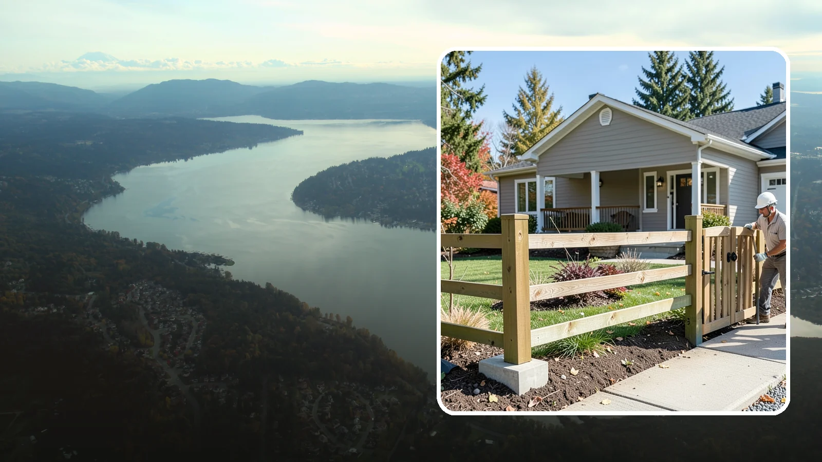 Wood Fence Installation in Sammamish, King County, WA - A classic wood fence built with weather-tolerant lumber and solid footings for lasting Northwest performance.