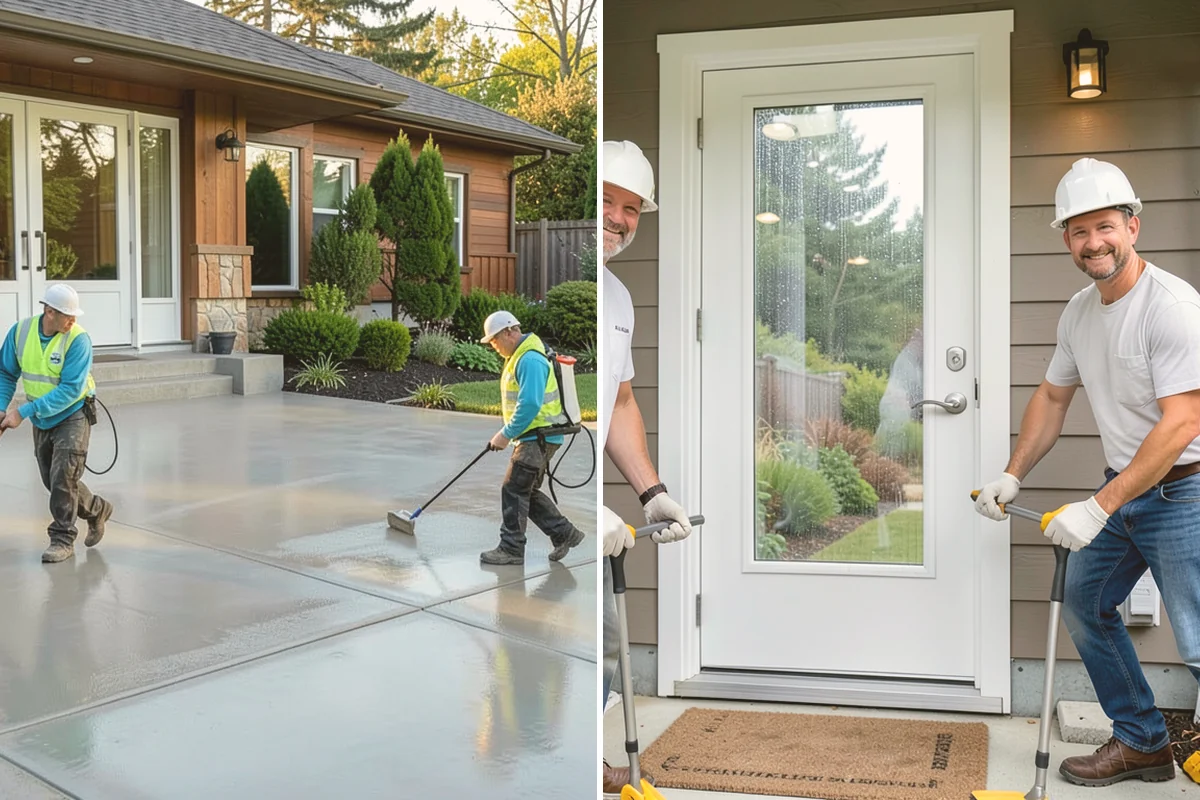 Wood Fence Installation in Sammamish, King County, WA - Mark the layout and confirm property lines and setbacks