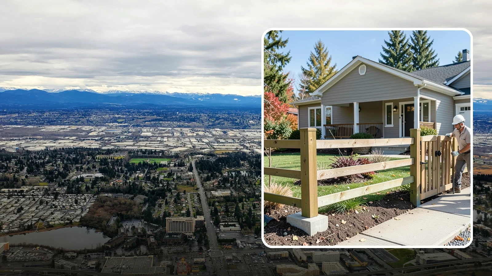 Wood Fence Installation in SeaTac, King County, WA - A classic wood fence built with weather-tolerant lumber and solid footings for lasting Northwest performance.