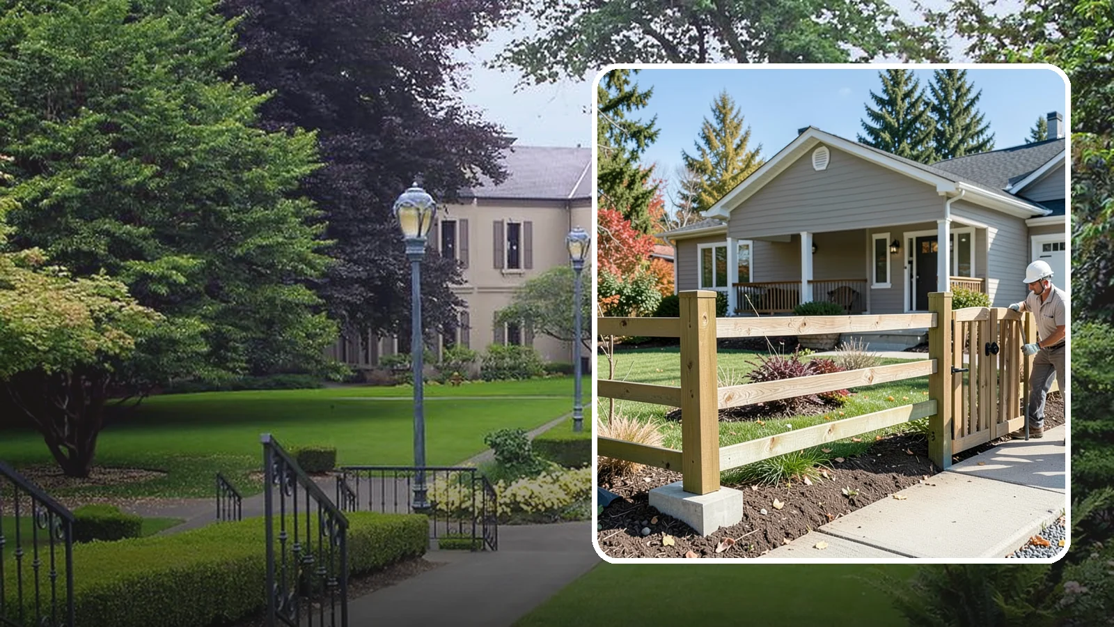 Wood Fence Installation in Woodinville, King County, WA - A classic wood fence built with weather-tolerant lumber and solid footings for lasting Northwest performance.