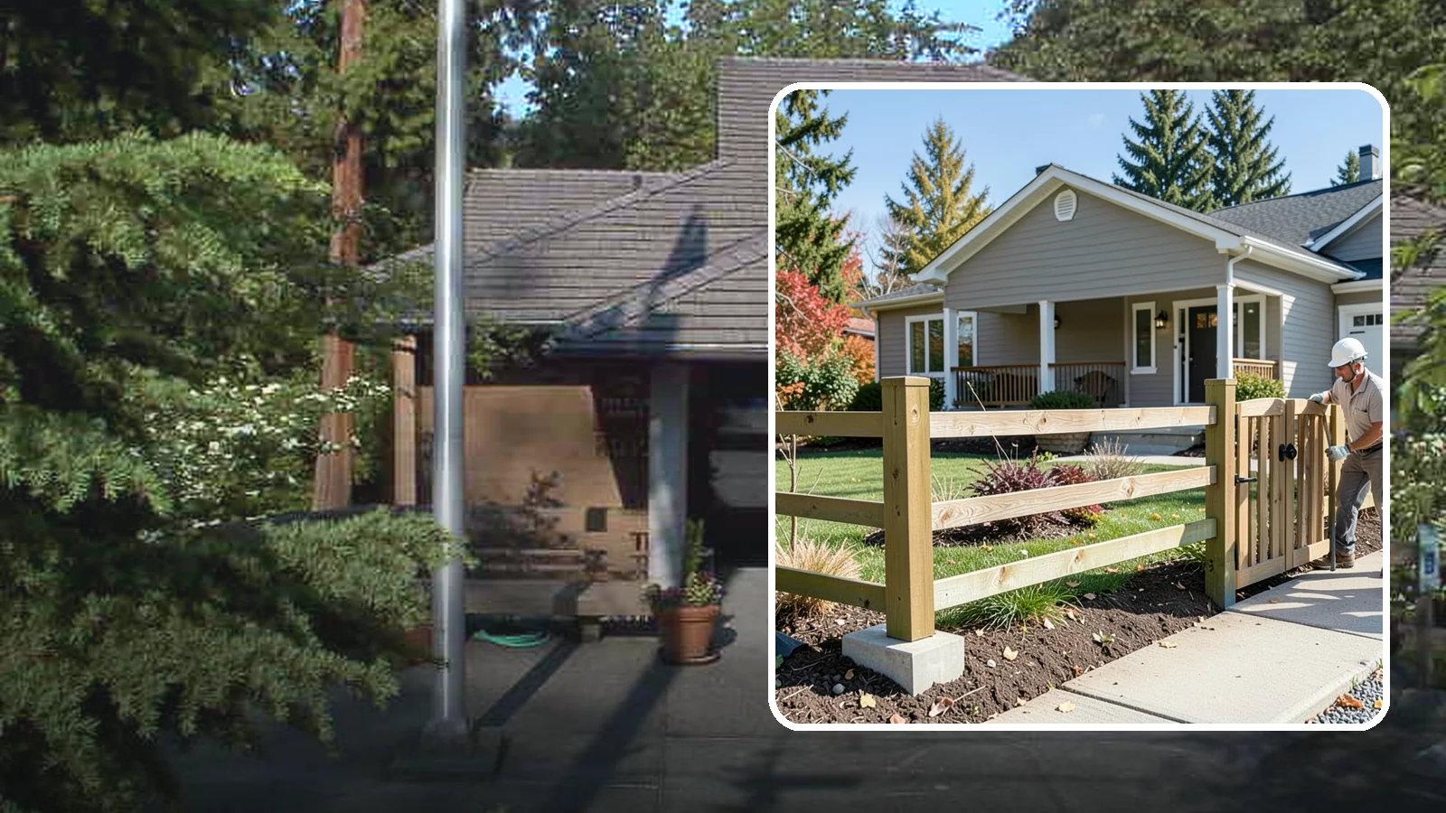 Wood Fence Installation in Yarrow Point, King County, WA - A classic wood fence built with weather-tolerant lumber and solid footings for lasting Northwest performance.